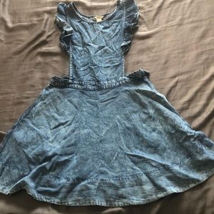 Forever 21 Side Out Jean Dress